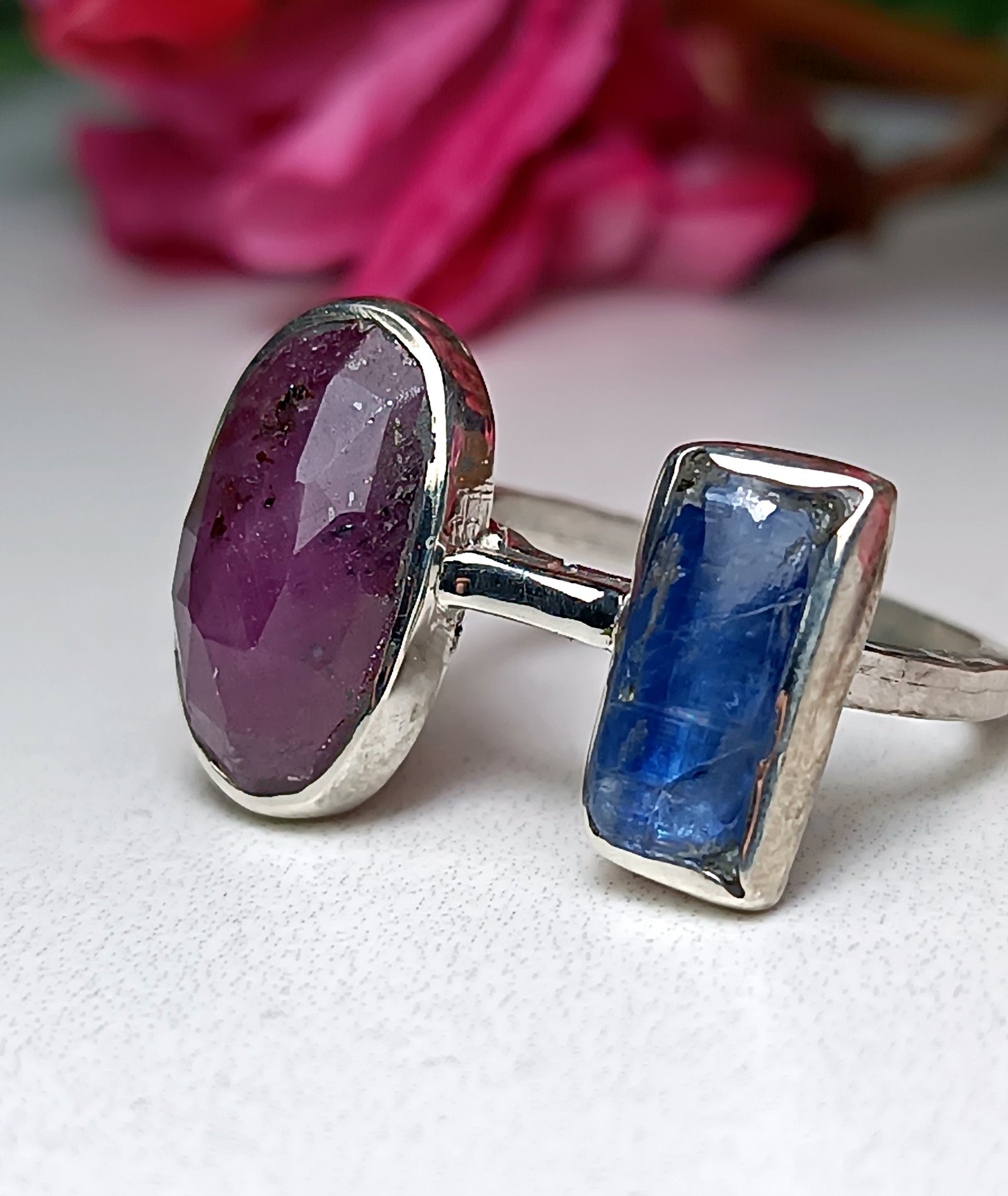 Kyanite & Ruby Ring - Image 2