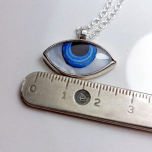 Evil EYE (blue) - Charm Pendant - Silver 925°